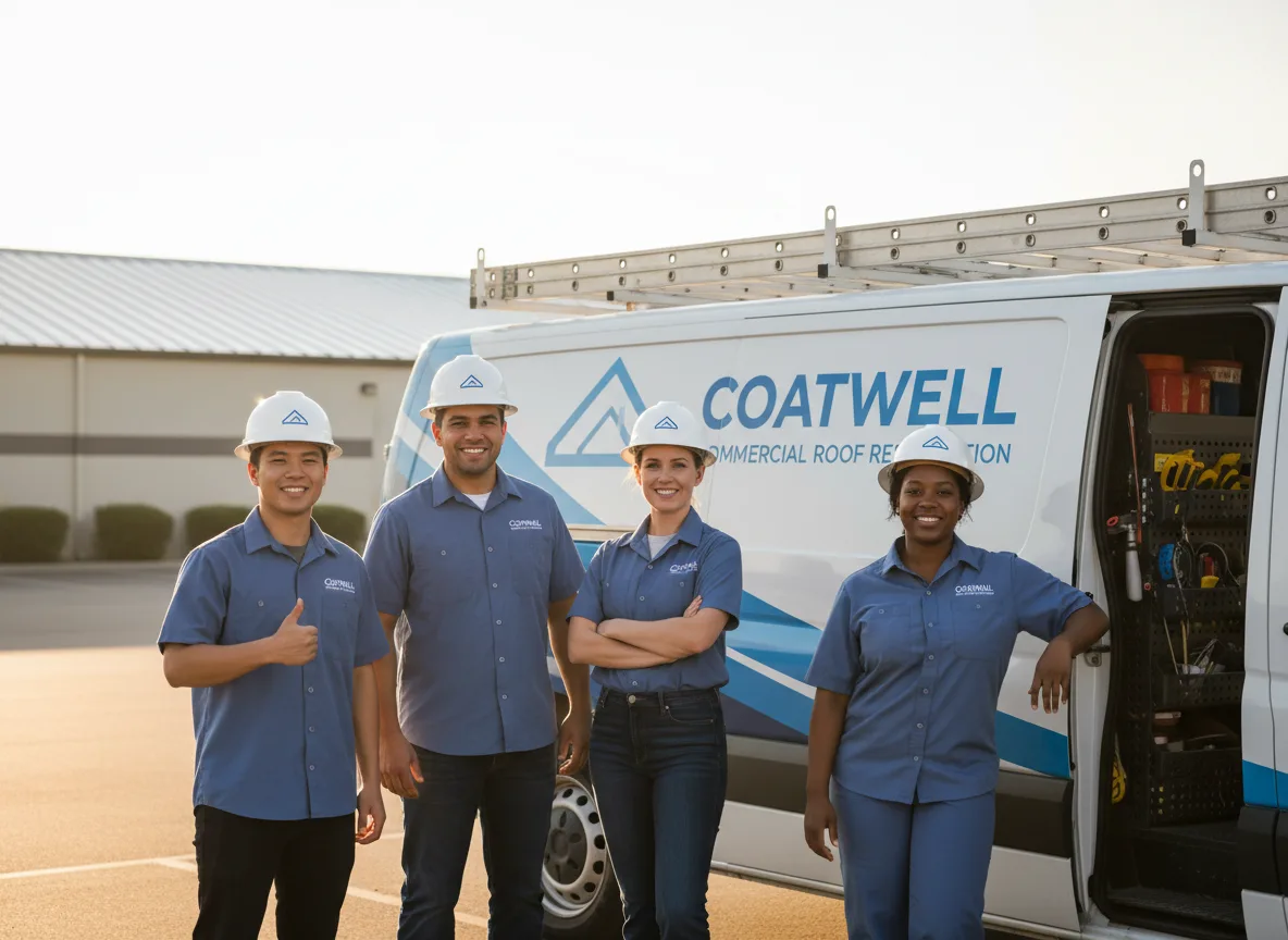 Commercial roof coating company in Combes, TX